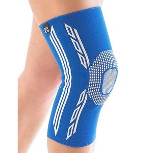 Airflow Plus stabiliserende knie support met siliconen patella kussen L