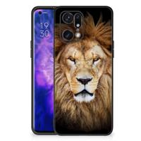 OPPO Find X5 Pro Dierenprint Telefoonhoesje Leeuw