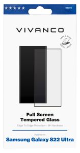 Vivanco neu Screenprotector (glas) Samsung Galaxy S22 Ultra 1 stuk(s) 3DGLASVVSGS22U