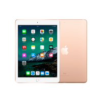Refurbished iPad 2018 32 GB 4G Goud  Zichtbaar gebruikt - thumbnail