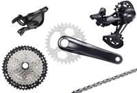 Shimano xt m8100 1x12-speed group clamp 175mm 10-45