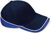 Beechfield CB171 Teamwear Competition Cap - French Navy/Bright Royal/White - One Size