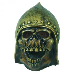 Latex horror masker skull + helm