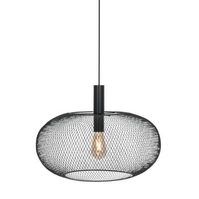 Steinhauer Zwarte hanglampCloud Ø 50cm - 3331ZW