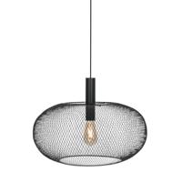 Steinhauer Zwarte hanglampCloud Ø 50cm - 3331ZW