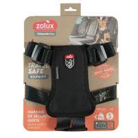 ZOLUX Travel Safe S black - harnas voor honden