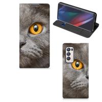 Smartphone hoesje OPPO Find X3 Neo Britse Korthaar