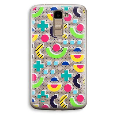 8-bit N°1: LG K10 (2016) Transparant Hoesje