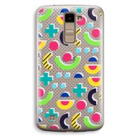 8-bit N°1: LG K10 (2016) Transparant Hoesje