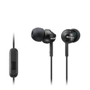 Sony MDR-EX110APB zwart in-ear hoofdtelefoon
