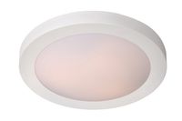 Lucide Fresh ronde plafondlamp 27cm 20W wit