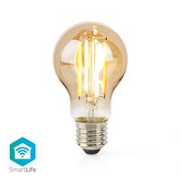 SmartLife LED Filamentlamp | Wi-Fi | E27 | 806 lm | 7 W | Warm Wit | Glas | Android / IOS | Peer