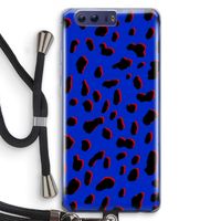 Blue Leopard: Honor 9 Transparant Hoesje met koord