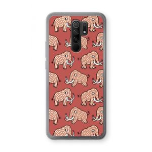 Mammoet: Xiaomi Redmi 9 Transparant Hoesje