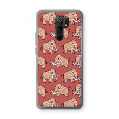 Mammoet: Xiaomi Redmi 9 Transparant Hoesje