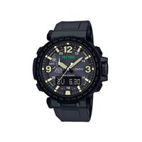 Horlogeband Casio 5497 PRG-600-1 / 10631620 Kunststof/Plastic Zwart 24mm