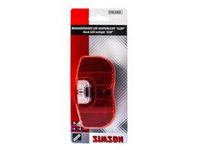 Simson batterij bagagedrager achterlicht cliff 1 led on/of