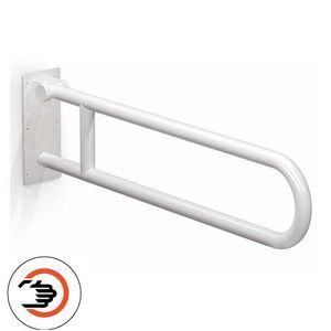 Eco Care Opklapbare muursteun 850 mm rvs-wit