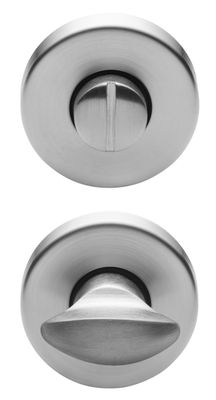 WC garnituur 50mm RVS rond