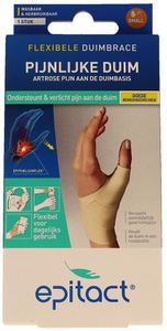Epitact Flexibele Duimbrace Links Maat S