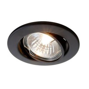 Deko Light Einbauring 89 GU5.3 686864 Plafondinbouwring LED, Halogeen GU5.3, MR16 50 W Signaalzwart