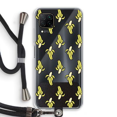 Bananas: Huawei P40 Lite Transparant Hoesje met koord