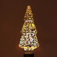 E27 4W IP65 waterdicht kerstboom vorm Warm witte 3D Fireworks LED lamp 2700K 48 LEDs SMD 2835 Vintage sfeer decoratie Art Lamp AC 85-265V