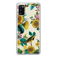 Samsung Galaxy A41 siliconen hoesje - Sunflowers