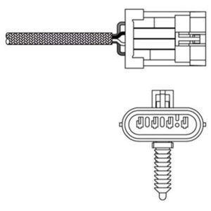 Delphi Diesel Lambda-sonde ES20135-12B1