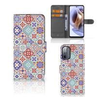 Motorola Moto G31 | G41 | Bookcase | Tiles Color