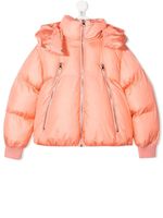 MM6 Maison Margiela Kids doudoune à capuche - Orange