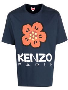 Kenzo t-shirt Boke Flower en coton - Bleu