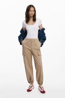 Gecombineerde cargojumpsuit - BROWN - XL Gecombineerde cargojumpsuit - BROWN - XL