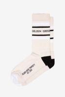 Golden Goose sokken GUP00883.P002205.12403 heritage white/ heritage white/black