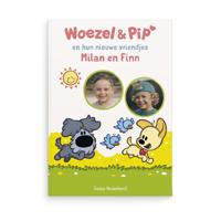 Boek met naam en foto - Woezel & Pip - Vriendjes - XL boek (Hardcover)