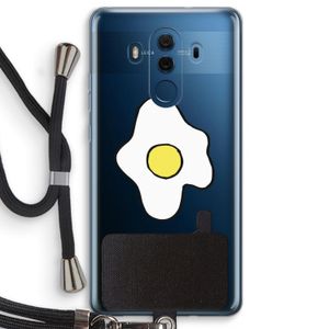 Spiegelei: Huawei Mate 10 Pro Transparant Hoesje met koord