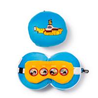 Ty Relaxeazzz yellow submarine rond pluche reiskussen & slaapmasker