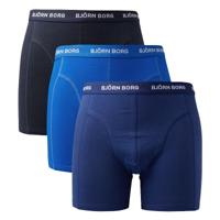 Bjorn Borg boxershorts cotton stretch 3-pack blauw Bjorn Borg boxershorts cotton stretch 3-pack blauw