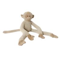 Happy Horse knuffel aap - beige - 85 cm - pluche - apenknuffel
