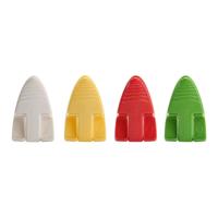 Clips on zakjes dicht te maken Tescoma Presto Gesorteerde kleuren Plastic 5,5 cm 4 Onderdelen
