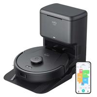 Eufy L60 Hybrid SES Robot stofzuiger Zwart