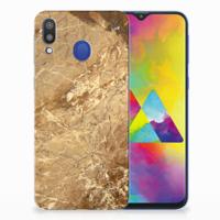 Samsung Galaxy M20 (Power) | TPU | Siliconen hoesje | Marmer Creme