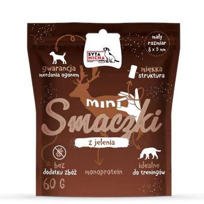 SYTA MICHA Mini hertensnacks - delicatesse voor honden - 60 g