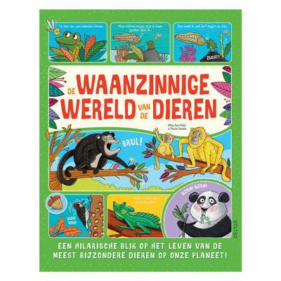 Deltas De waanzinnige wereld van de dieren kinderboek