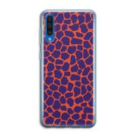 Purple Giraffe: Samsung Galaxy A50 Transparant Hoesje