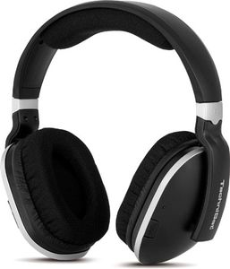 TechniSat StereoMan 2 Headset Draadloos Hoofdband Muziek Zwart, Zilver