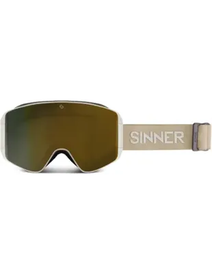 Sinner Aura Goggle Ski / Snowboard Bril (grijs) Grijs D Fl Gd Mr Vt+db Pnk