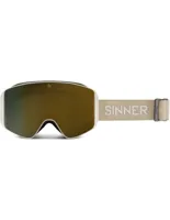 Sinner Aura Goggle Ski / Snowboard Bril (grijs) Grijs D Fl Gd Mr Vt+db Pnk