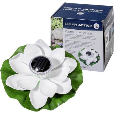 FIAP 3206 SOLAR ACTIVE WaterLily White Decoratieve lamp op zonne-energie LED LED vast ingebouwd Wit