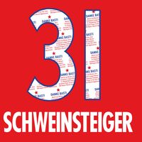 Schweinsteiger 31 (Danke Bastian Printing)